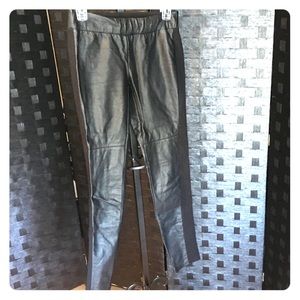 INC Faux Leather Pants